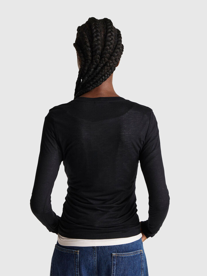 T-SHIRT L/S Mulher image number 2